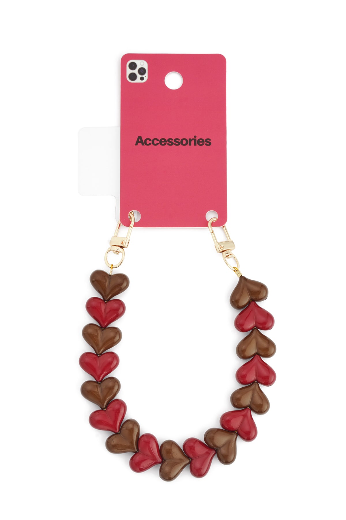 Dubbele hart telefoonkoord